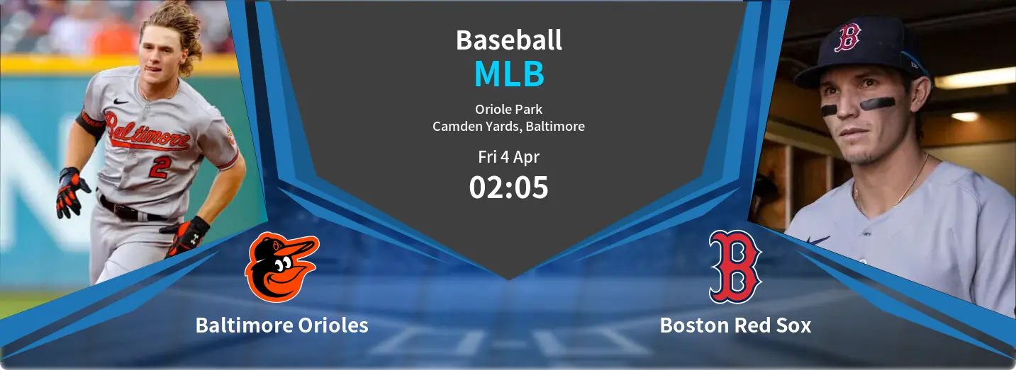 Baltimore Orioles VS Boston Red Sox MLB Match Analysis – April 04, 2025 Baltimore Orioles VS Boston Red Sox MLB Match Analysis – April 04, 2025