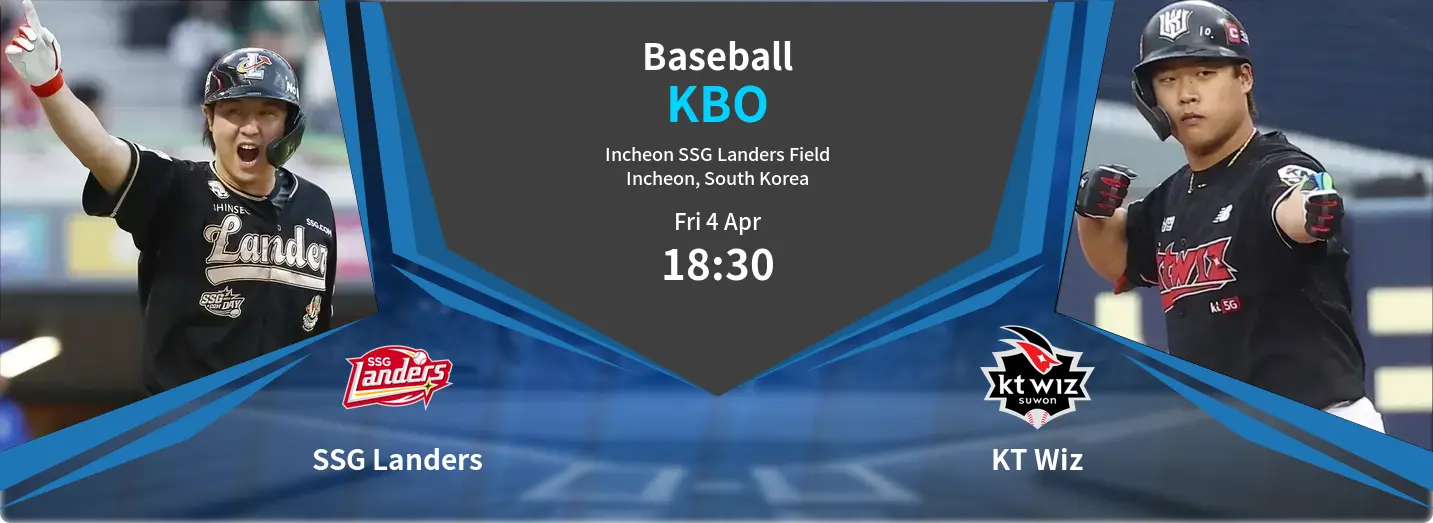 SSG Landers VS KT Wiz KBO Match Analysis – April 04, 2025 SSG Landers VS KT Wiz KBO Match Analysis – April 04, 2025